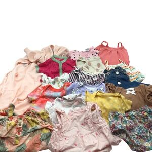 Baby Girls Newborn 0-3M Spring Summer Clothing BUNDLE Mix One Piece Bodysuits